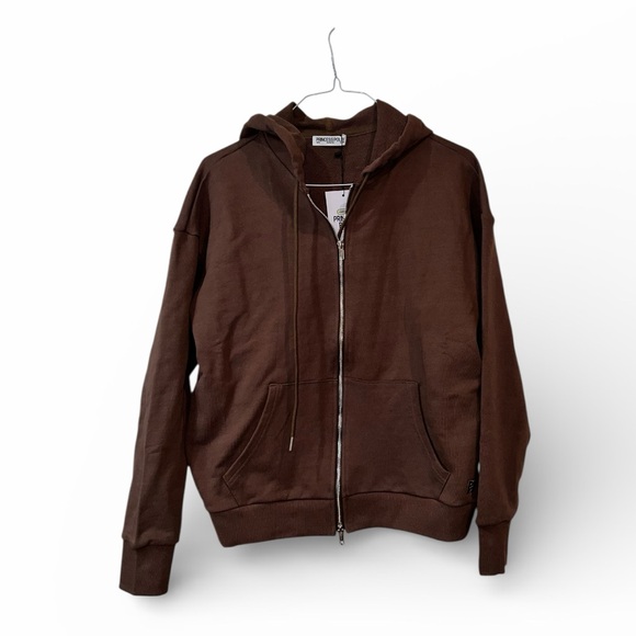 Princess Polly All Day Oversized Hoodie Chocolate, Size 6 NWT - Picture 4 of 9